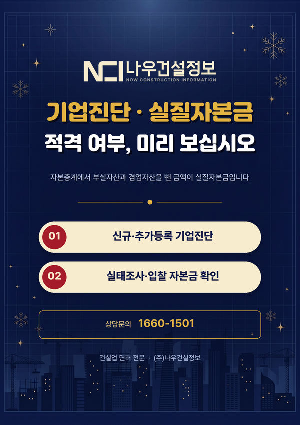 기업진단/실질자본금